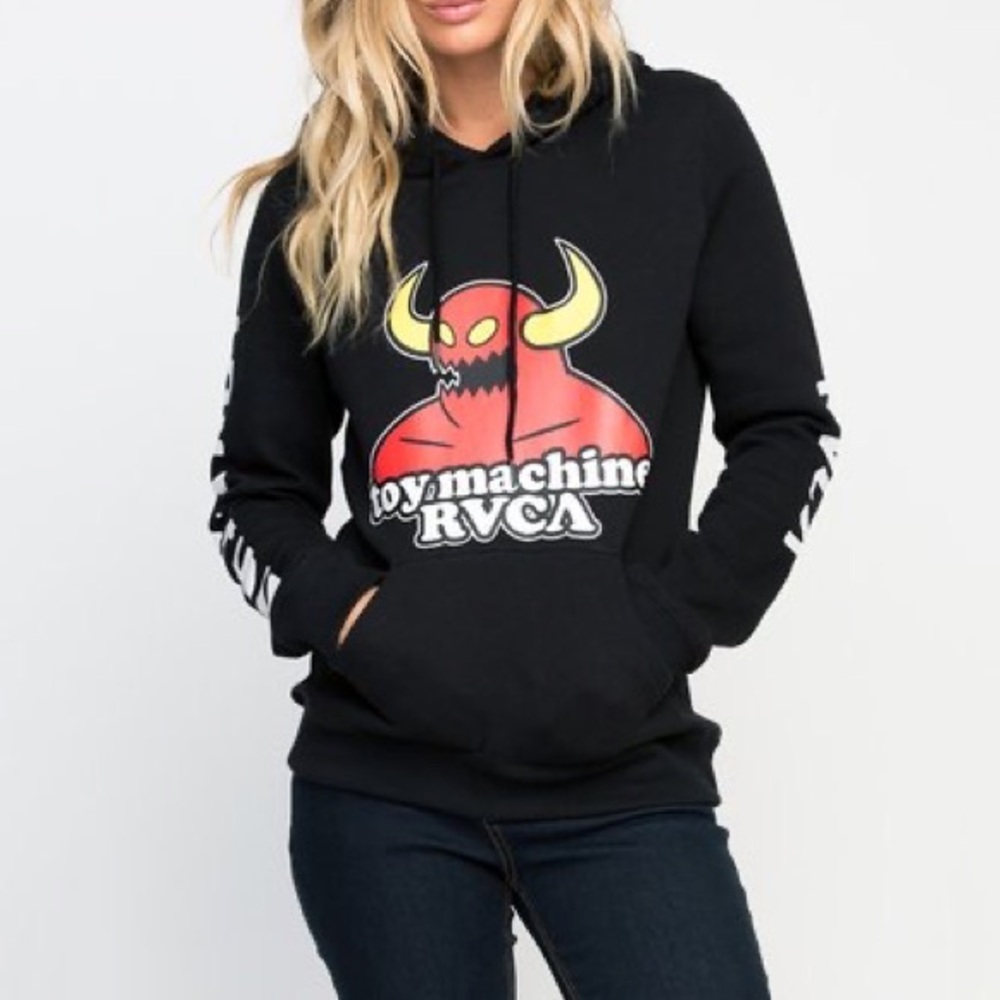 Women’s Toy Machine RVCA Skate Hoodie XS
